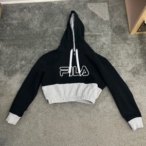 Fila Crop Gym Hoodie
